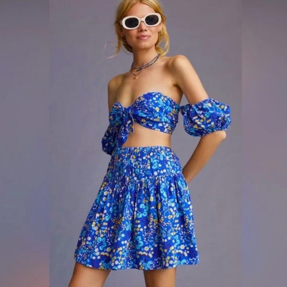 Floral Blue Co ord set